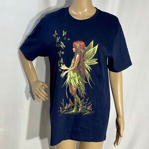 NWOT Fairy TShirt Navy Blue Medium